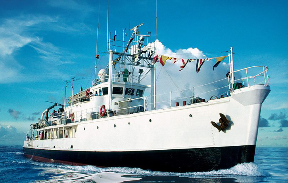The Calypso, Jaques Cousteau's ship