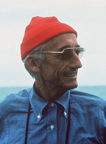 Jaques Cousteau's fisherman beanie