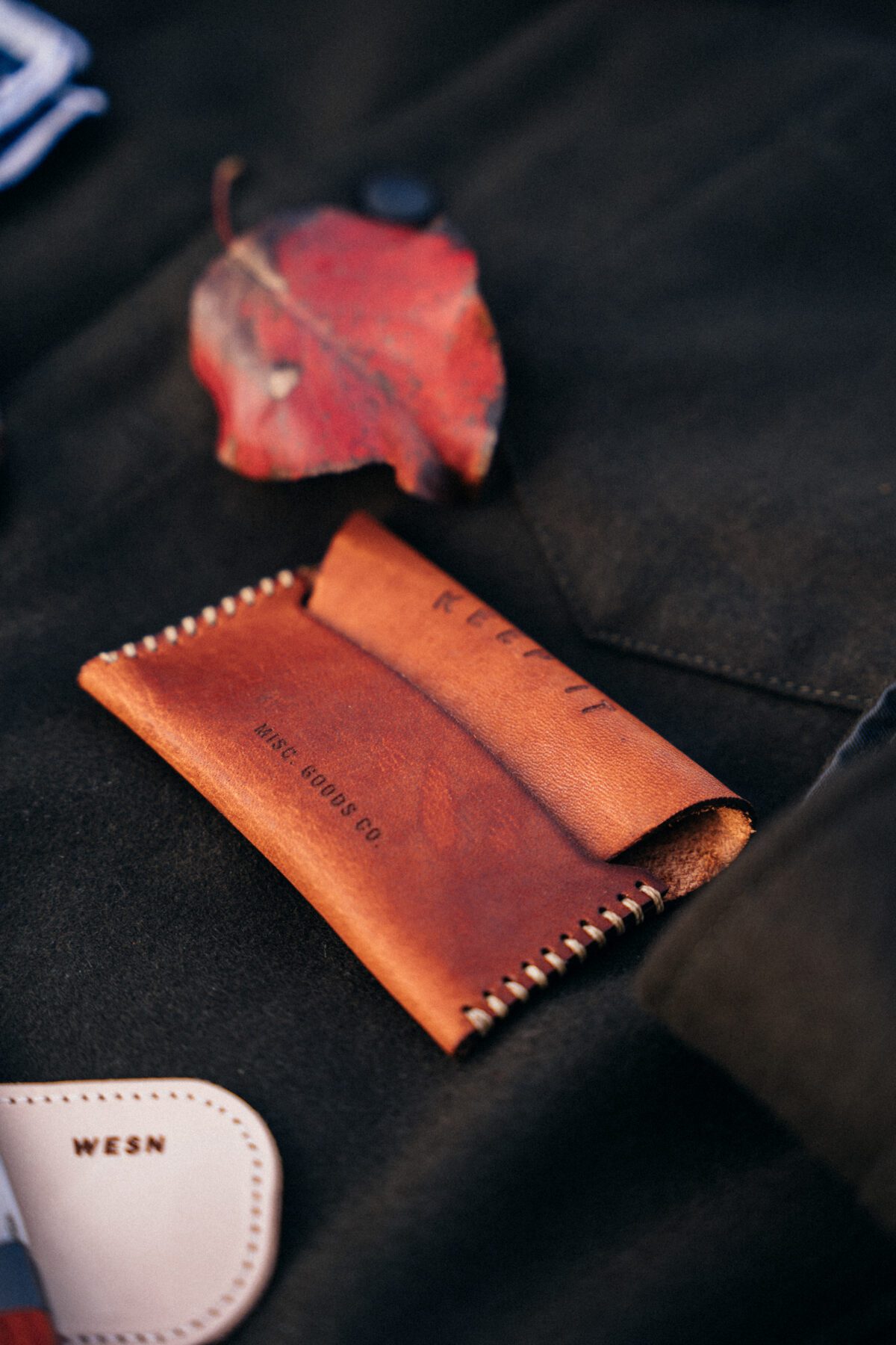 Misc. Goods Co. leather wallet