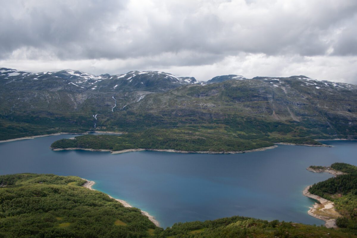 Mountains in Røldal, Norway.
